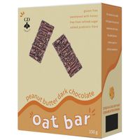 Gayleen's Oat Bars Peanut Butter Dark Chocolate